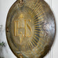 Late 18th Century Gilt and Polychrome Painted Altar Medallion / Plaque