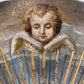 Late 18th Century Gilt and Polychrome Painted Altar Medallion / Plaque