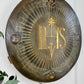 Late 18th Century Gilt and Polychrome Painted Altar Medallion / Plaque