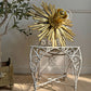 Large Water Gilded Wooden Chapel Sunburst Flush or Wall Light