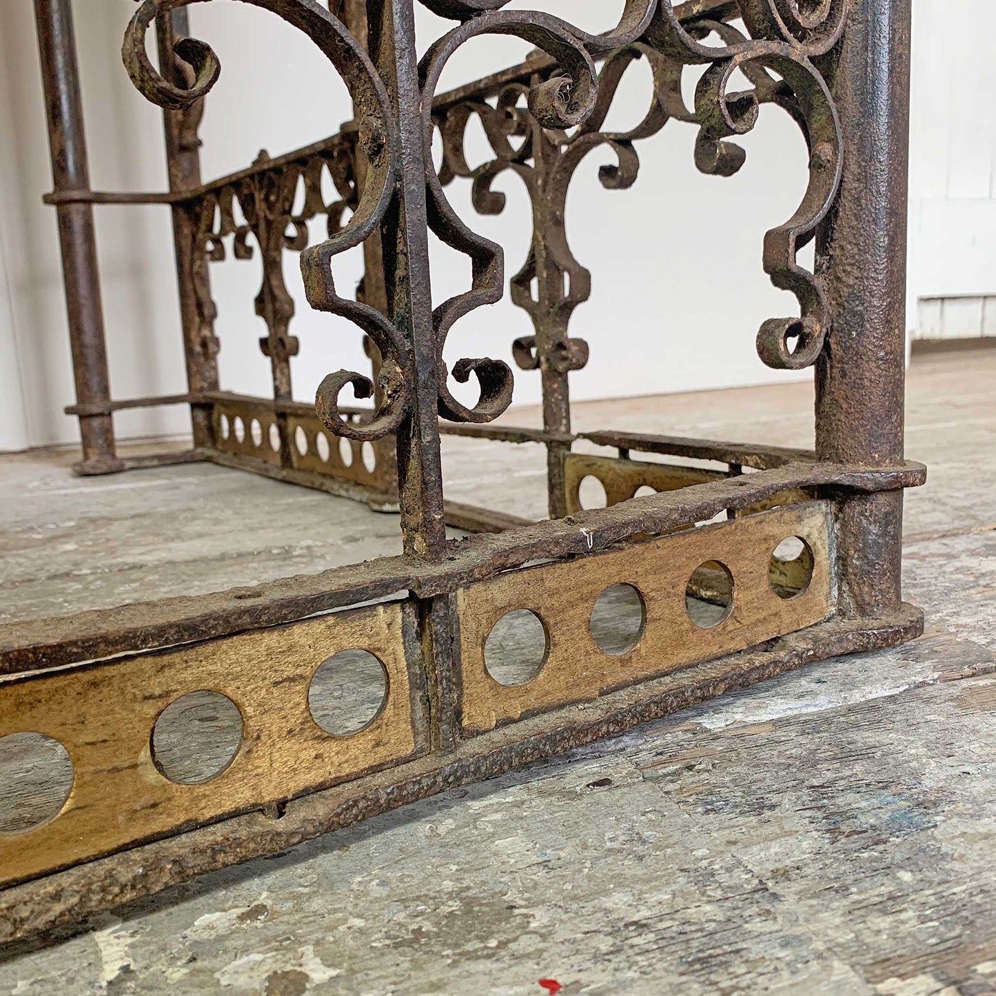 18th Century Hand Forged Wrought Iron Church Pulpit Table
