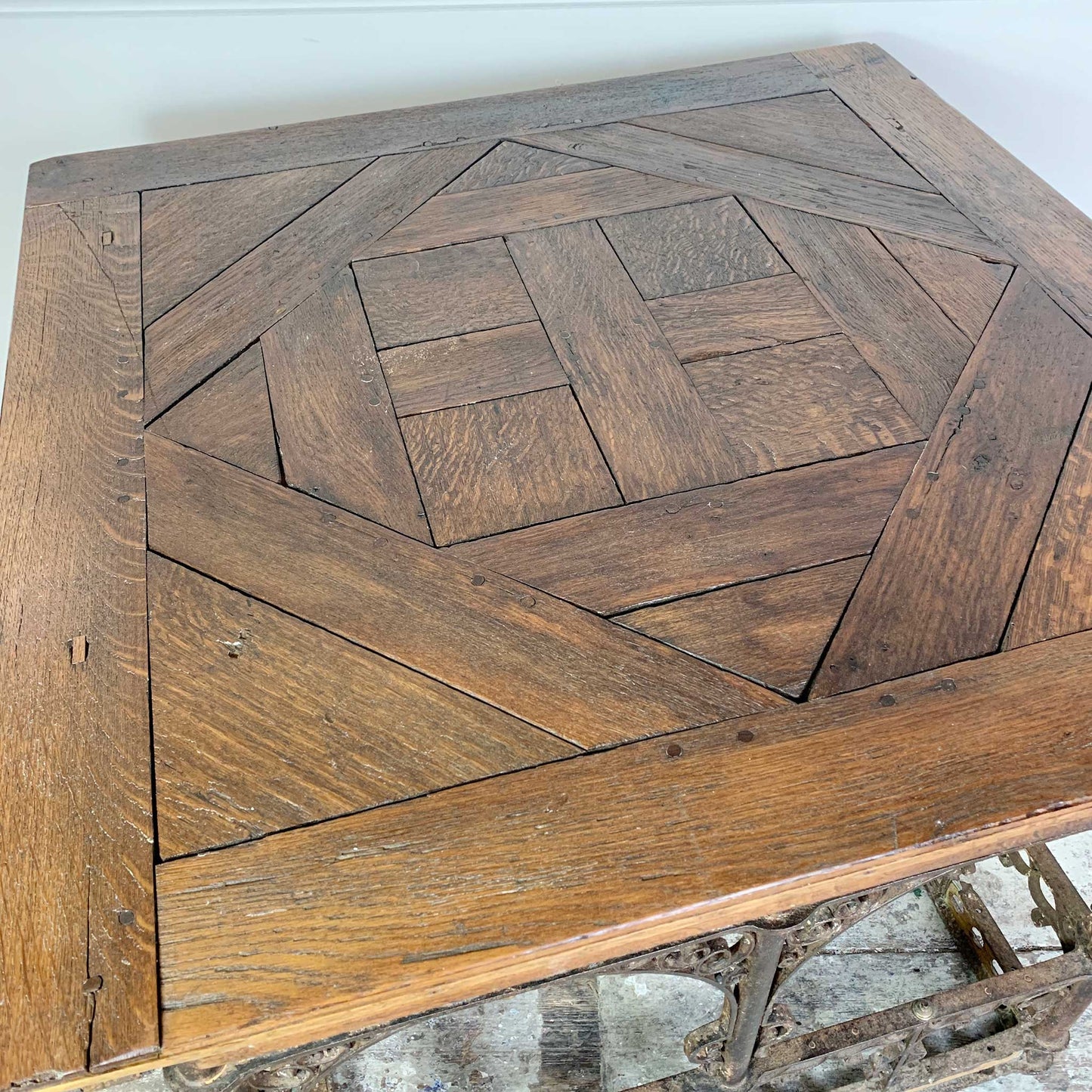 18th Century Hand Forged Wrought Iron Church Pulpit Table