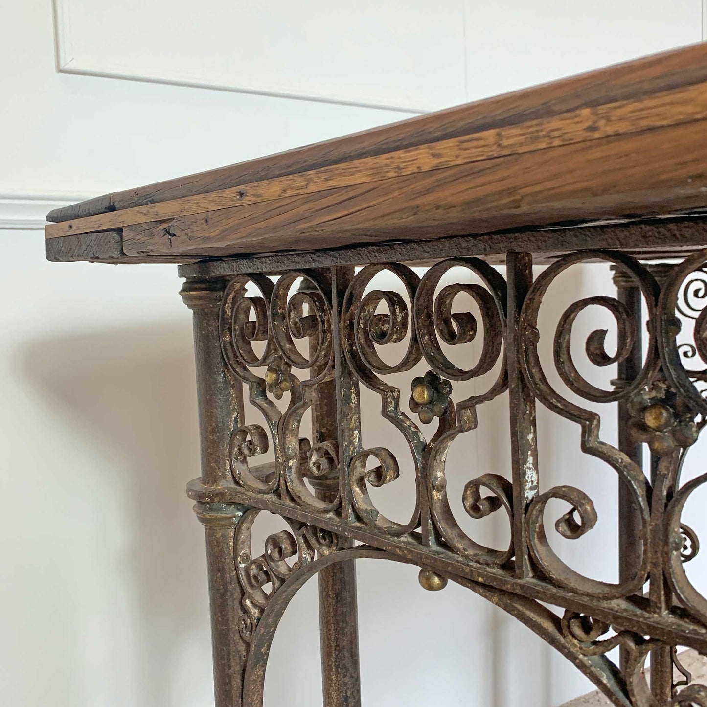 18th Century Hand Forged Wrought Iron Church Pulpit Table