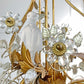 Banci Firenze Gilt Crystal Chinoiserie Chandelier