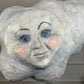 Large Folk Art Papier Mache Cloud With Face