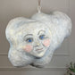 Large Folk Art Papier Mache Cloud With Face