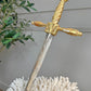 18th Century Carved and Giltwood Dagger / Sword