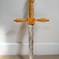 18th Century Carved and Giltwood Dagger / Sword