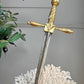18th Century Carved and Giltwood Dagger / Sword