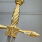 18th Century Carved and Giltwood Dagger / Sword