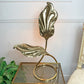 Tommaso Barbi Gold Double Leaf Lamp