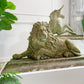 19th Century Heraldic Lion and Unicorn Statues