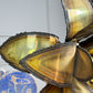 Maison Jansen Floral Table Lamp France 1970's