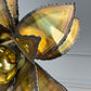 Maison Jansen Floral Table Lamp France 1970's