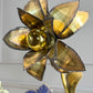 Maison Jansen Floral Table Lamp France 1970's