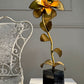 Maison Jansen Flower Table Lamp 1970's France