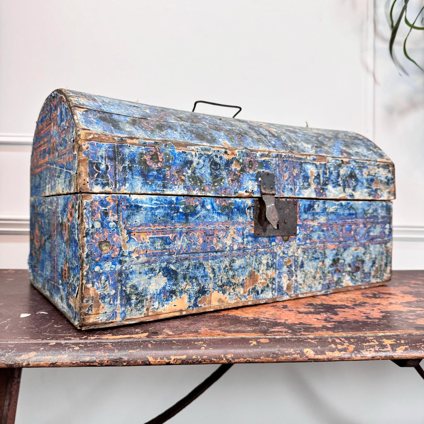 Antique Normandy Marriage Box 19th Century French