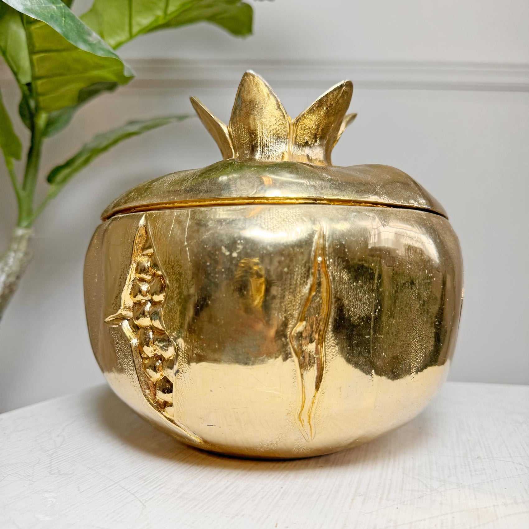 Mauro Manetti Gold Pomegranate Ice Bucket