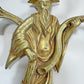 Pair of Mid Century Chinoiserie Figure Wall Lights