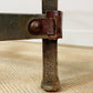 Jean-Pierre Ryckaert Tan Leather Strap and Steel Coffee Table