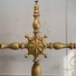Early 19th Century Giltwood and Gesso Large Italian Cross