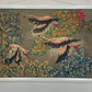 1950's Robert Debiève Cubist Screen Print 'Flight of Flamingos'
