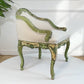 Antique Painted Venetian Chair Circa 1820
