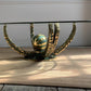 Henri Fernandez Gold Brutalist Bronze 'Octo' Coffee Table