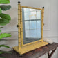 Regency Painted Faux Bamboo Dressing Table Mirror
