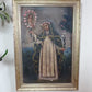 19th Century Cuzco School Oil Painting of Saint Rose of Lima