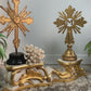 18th Century Gilt Painted Baroque Stand