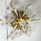 Banci Firenze Murano Glass Flush Light 1950's Italy