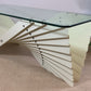 White Italian Sculptural Fan Designer Coffee Table 1970's