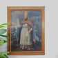 18th Century Cuzco School Oil Painting on Canvas Pope Gregory XIII