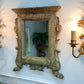 Silver Gilt Carved Wood Italian Wall Mirror 18th Century