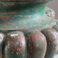 Pair Of French 19th Century Green Cast Iron Garden Urns By Alfred Corneau