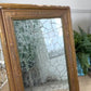 Silver Backed Crackle Foxed Giltwood Mirror 19th Century