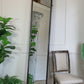 An Exceedingly Tall and Elegant Victorian Ebonised Tailors Mirror