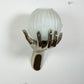Vintage Maison Arlus Bronze Hand Wall Sconce in Silver France 1970's