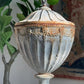 Antique Adam Style Cast Iron Urn attributed to the Carron Iron Works