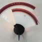 Large Vetri Murano Glass Uchiwa Wall Light