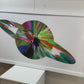 Damien Hirst Saturn Spin Painting Signed to rear and with the Hirst Blind Stamp