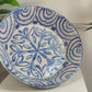 Large 18th Century Blue and White Spanish Lebrillo Bowl