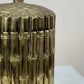 Mauro Manetti Gold Bamboo Basket Ice Bucket Italy 1960's