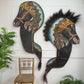 Pair of Large Kuda Lumping Ceremonial Horses from Java