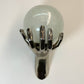 Maison Arlus Bronze Hand Wall Sconce in Gilt Silver France 1970's