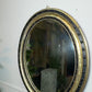 Large Regency Irish Giltwood and Ebonised Wall Mirror
