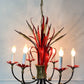Maison Bagues Att Red Bulrush Chandelier