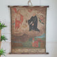 17th Century Wall Hanging oil on canvas of St Leonard of Noblac