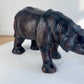Very Large Liberty of London Leather Rhino Footstool